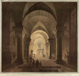 Chapelle de Sainte Marguerite dans la ville de Nuremberg, de la Collection de bâtiments médiévaux mémorables en Allemagne
