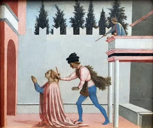 Allemand : Das Martyrium der Heiligen Lucia Le martyre de Sainte Lucie