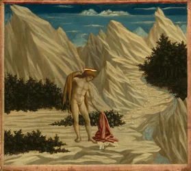 Saint Jean dans le désert, vers 1445-1450