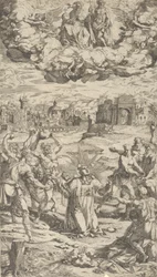 La Lapidation de Saint Étienne, 16ème siècle