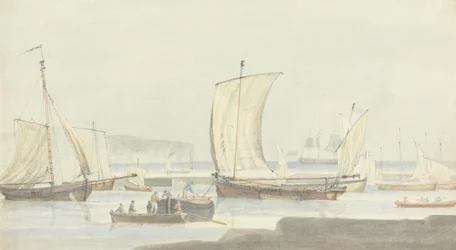 Scène de port