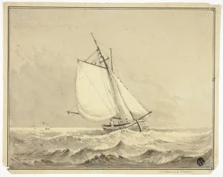Voilier en mer