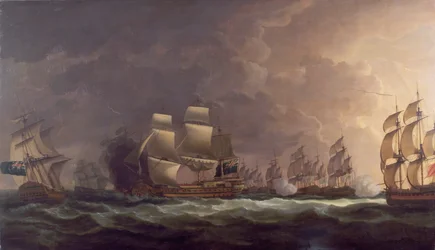 La bataille au clair de lune : la bataille au large du cap Saint-Vincent