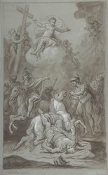 La Conversion de Saint Paul (recto), L