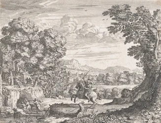 Bellérophon vainquant la Chimère, 1668