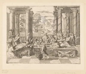Marie-Madeleine oint les pieds du Christ