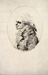 Jean-Louis Duport (1749-1819) gravé par Frédéric-Désiré Hillemacher (1811-86) 1876