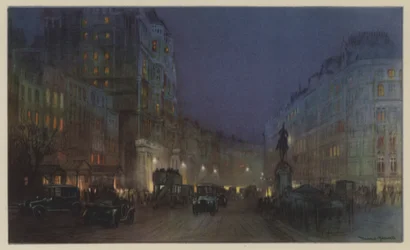 Knightsbridge en noir et or