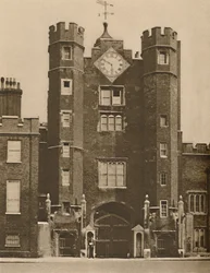 Maison de la porte en brique pour un pavillon de chasse royal à St. James