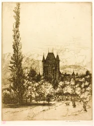 Un château à Thoune, Suisse