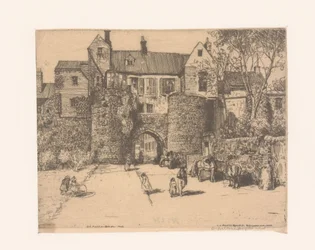 La porte Gayole à Boulogne-sur-Mer