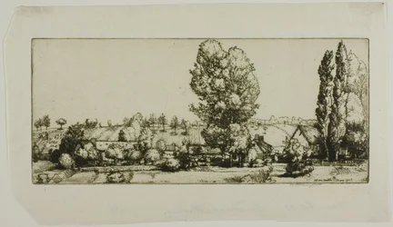 Paysage, Poigny