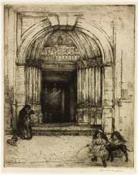 Portail de Saint-Germain-des-Prés