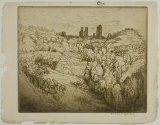 La ville sur la colline