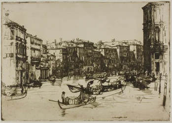 Le marché, Venise