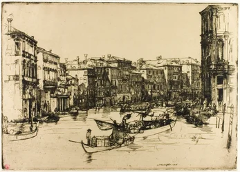 Le marché, Venise