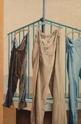 Pantalons suspendus