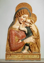 Vierge et enfant Jésus ...