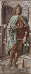 Homme avec une masse, vers 1487-1488
