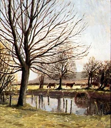 Bétail près d