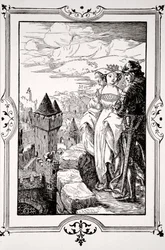 Annoure a amené le Roi sur les remparts, 1905