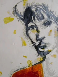 Portrait abstrait d