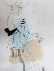 Esquisse de mode élégante
