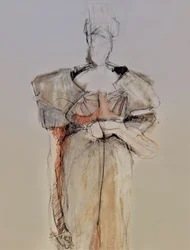Esquisse de mode élégante