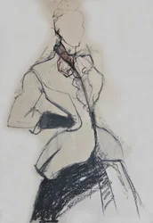 Esquisse de mode élégante