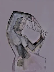 Figure féminine expressive