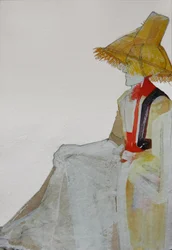 Homme au chapeau de paille
