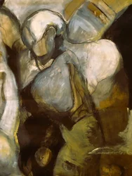 Figures abstraites en prière