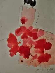 Robe « Red Ink »