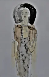Figure abstraite sereine