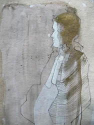 Un dessin de profil soigné