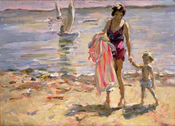 Scène de plage, II