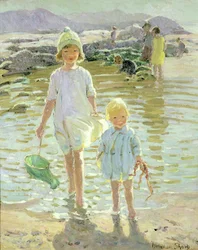 Les enfants au bord de la mer