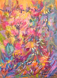 Une impression florale éclatante
