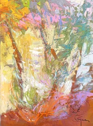 Abstrait « Jardin éclatant »