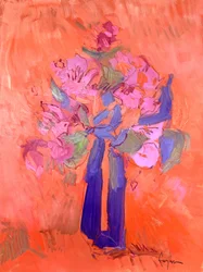 Bouquet rose vif