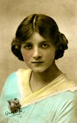 Gladys Cooper 1888-1971, actrice anglaise, début du 20ème siècle