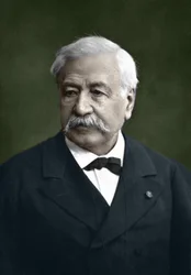Portrait de Ferdinand de Lesseps (1805 - 1894). Photographie de Dragon
