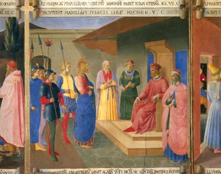Christ devant Caïphe (détail)