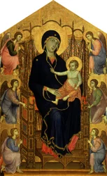 Italien : Maestà Rucellai Madonna