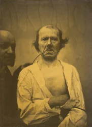 Expression détendue à gauche, dégoût à droite, 1854-1856, imprimé en 1862