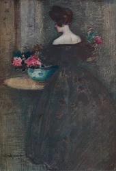 Pivoines, vers 1887-1906, 1906