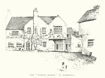 Le "Cheval Blanc" à Dorking