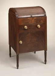 Table de toilette tambour, 1795-1810