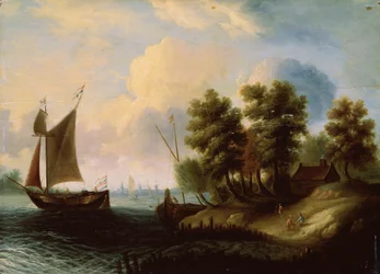 Paysage marin, 17ème siècle