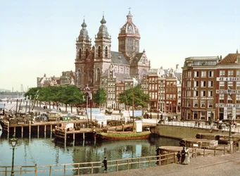 Sint-Nicolaasbasiliek, Amsterdam, pub. c.1900